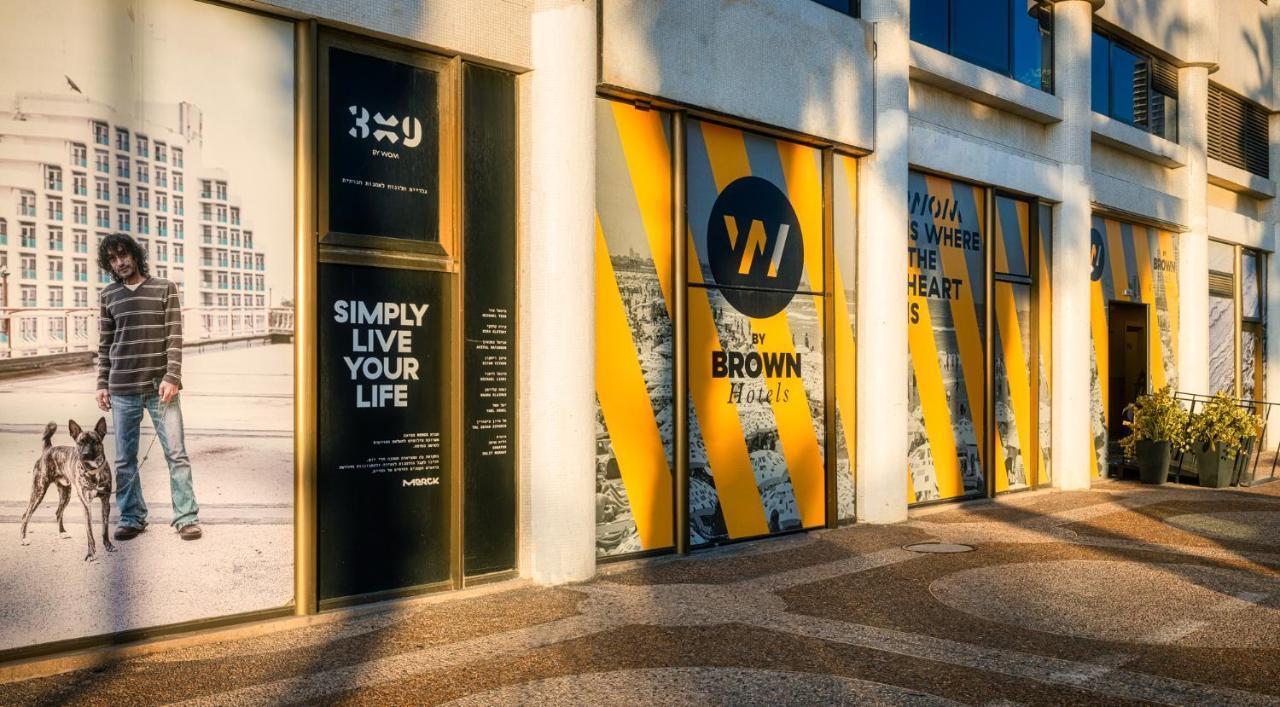 Wom Beach Pod Hotel - A Member Of Brown Hotels Тель-Авив Экстерьер фото